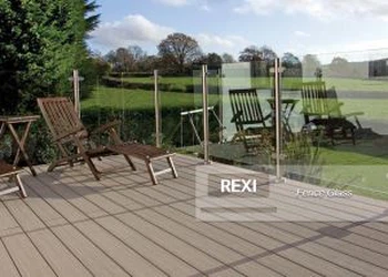 Paneles de valla de vidrio