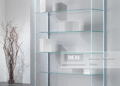 Vidrio Templado Bajo en Hierro