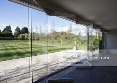 Vidrio templado cortado a medida