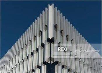 Muro cortina de doble vidrio