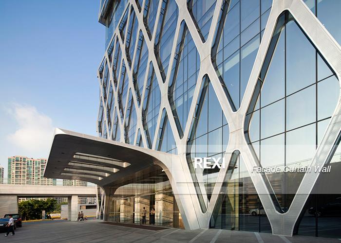 Muro cortina de China Facde M5-2